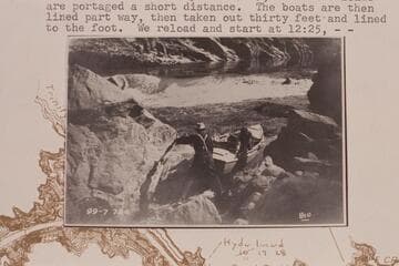 Portage of Horn Creek Rapid