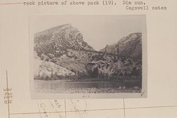 North side of lower end of Whirpool Canyon from Mile 214.2