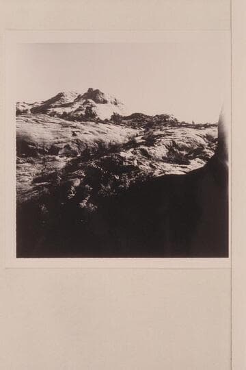 Old trail out of upper end of Surprise Valley