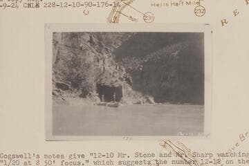 Stone and Sharp watching for beaver