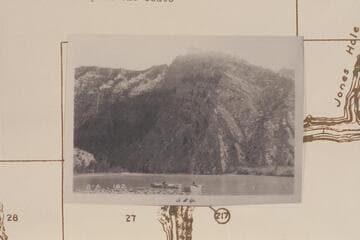 South side of the lower end of Whirpool Canyon