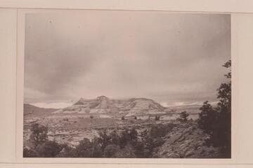 Across Cha Canyon to Cha Butte