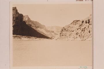Down Grand Canyon from about Mile 64 1/2 with the first view of Desert View