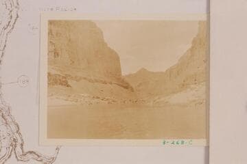 Down from about Mile 186 1/2-187 showing cone below Whitemore Wash which appears to be a volcanic cone