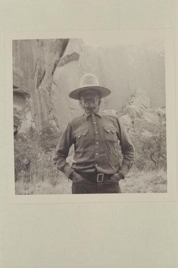 Buck Whitehat.  Camp at middle fork of 73.6