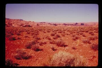 Toward mouth of San Juan River from north of Cha Butte