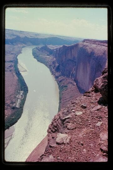 Down from top of Tapestry Wall