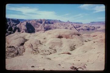 Down to flat east of 71.3; Glen Canyon