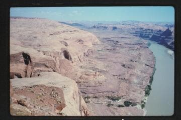Up from top of Tapestry Wall