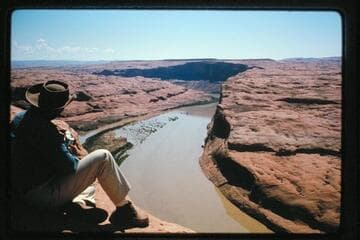 Belknap; Iron Rock Island from Mile 109.75