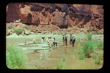 Below Paiute Rapid, after accident