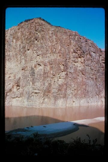 Beach and lagoon opposite Spencer Creek
