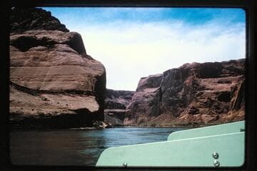 From Mile 8.7, up Glen Canyon