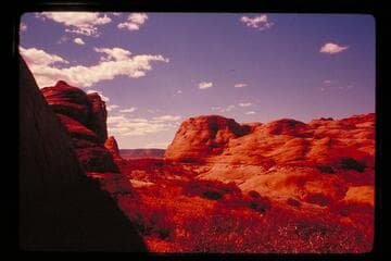 Route out of Anasazi along joint