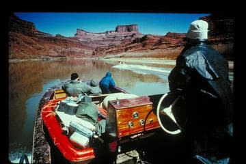 Jets running toward Dead Horse Point