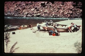 Launching bost at Mile 22