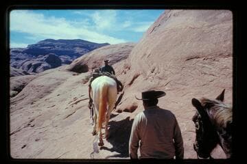 Ledge on trail north of 71.5