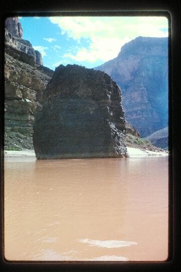 Up river to The Anvil