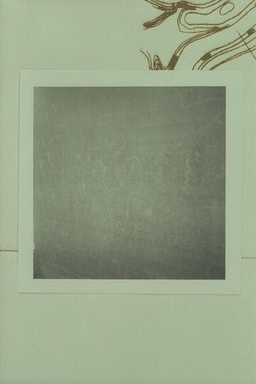 Petroglyphs at Mile 22 3/4, Green River.  West side of boulder nearest river