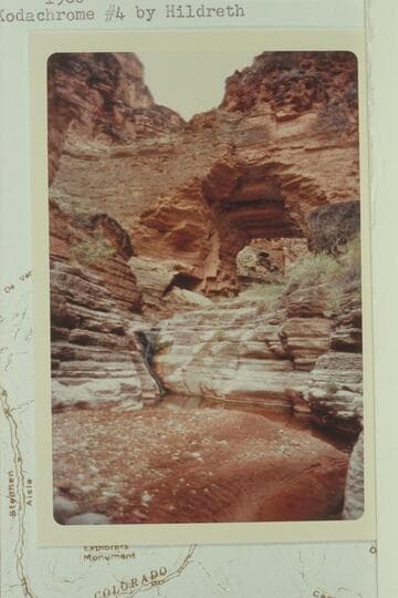 Up Royal Arch Creek to the Royal Arch