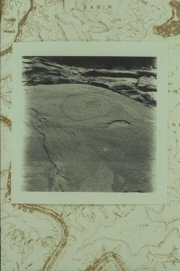 Inscriptions on north wall of Horse Canyon 200 yards from the river