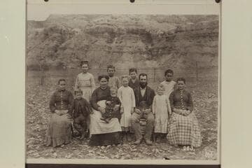 The Johnson family at Lees Ferry