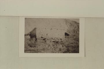 No. 126.  Charles Gibbons album.  The fort at Lees Ferry