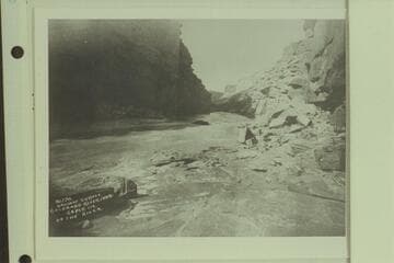 170.  Rapid 116 Up the River.  Brown-Stanton Survey