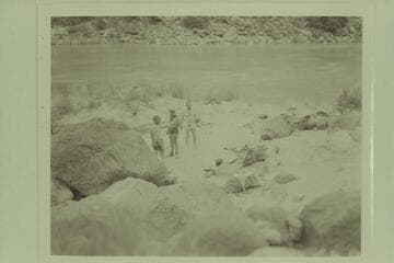 Camp at Mile 19, right bank.  Robinson, Marston, Taylor