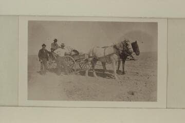 No. 162, Charles Gibbons album.  Stone, Galloway, and F. Stewart Knox arrived at Lees Ferry Thanksgiving of 1898 and walked from there to Flagstaff