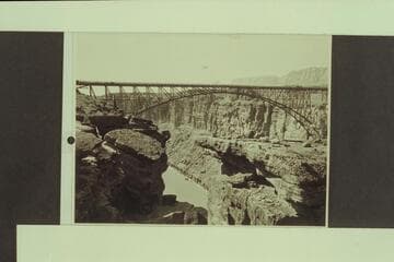 Navajo Bridge.  From Freeman collection