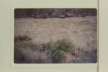 Vulcan Rapid.  The inflated craft were portaged