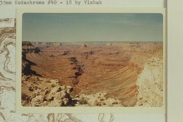 View from rim of Beaver Canyon