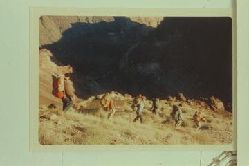 Part on trail down to Vulcan Rapid from Prospect Valley