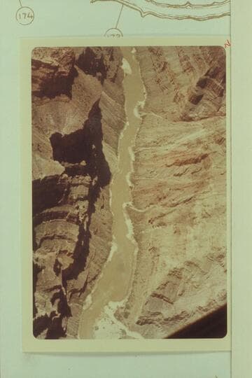 Down Grand Canyon near Red Slide at Mile 175??