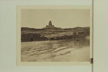 Buttes of the Cross from Mile 32.  Easton, Leeds, Wheeler cruise on the "Paddy Ross"