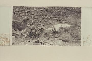 Road construction between Nakai Canyon and Camp Ibex