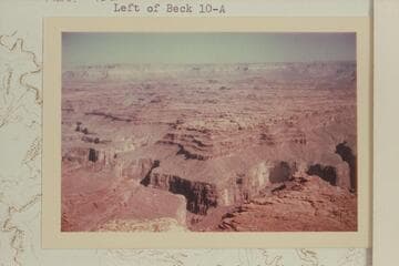 Northeast from north of Kanab Point.  Left of Beck 10-A