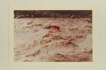 Jon and the "Wee Red" are whipped in their try at an up run of Vulcan Rapid