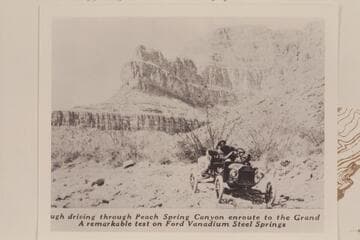 Model T Ford in Peach Springs Wash