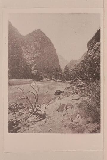 The Canyon of Lodore, Looking down Stream