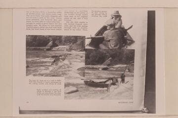 The loss of the "Lota Ve" in rapid above Triplett Rapid