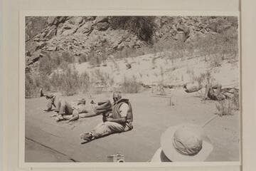 The exhausted (??) crew at Diamond Creek.  Josh Eisaman faces the camera