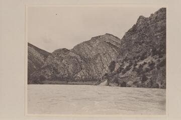 Bridge for sheep; Head of Hideout Flat, Green River