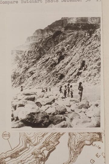 Wheeler crew at Diamond Creek Rapid