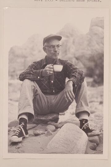 Ballard Atherton.  Ballard entered the river area at Mesa Verde and in 1955 went by trail to Rainbow Bridge and into Navajo Canyon