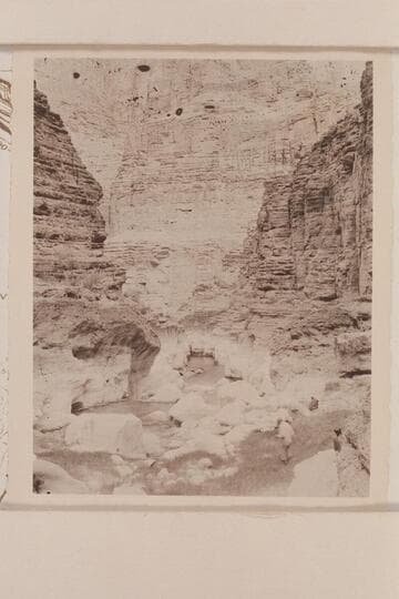 Down Supai Creek to the lagoon at its mouth