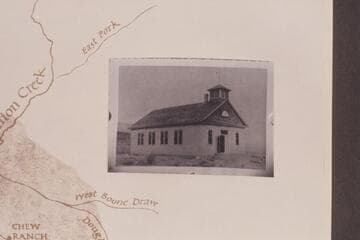 Lodore Hall in Brown's Park, Colorado.  Built in 1911 by Jack Evers