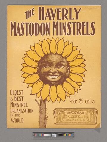 The Haverly Mastodon Minstrels ; oldest and best minstrel organization in the world