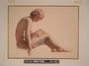 Seated Female Nude